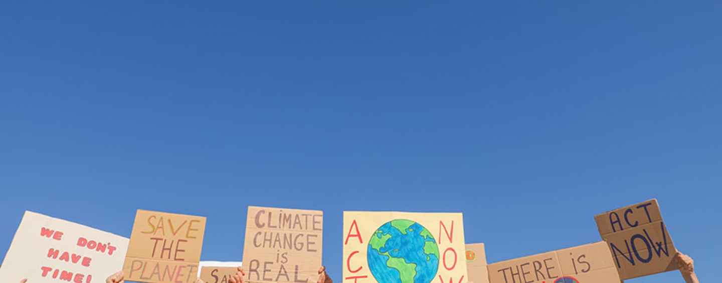 Climate Change Banner