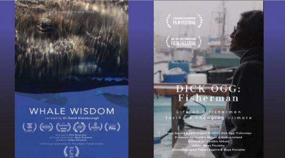 Whale Wisdom and Dick OGG film posters