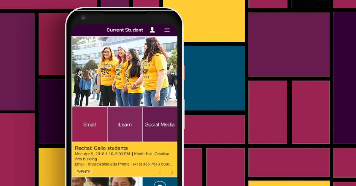 SFSU mobile app for information Technology Solutions