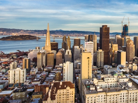 SF City skyline